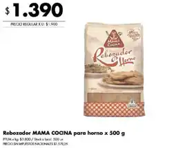 Disco Mama cocina rebozador para horno oferta