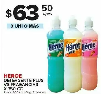 Carrefour Detergente heroe 750cc oferta