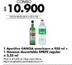 Disco Gancia aperitivo americano oferta
