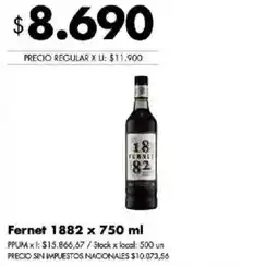 Disco Fernet 1882 oferta