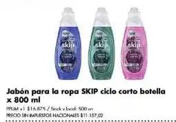 Disco Skip jabón para la ropa ciclo corto oferta