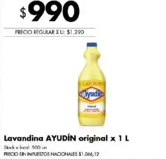 Ayudín lavandina original