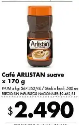 Disco Arlistán café suave oferta