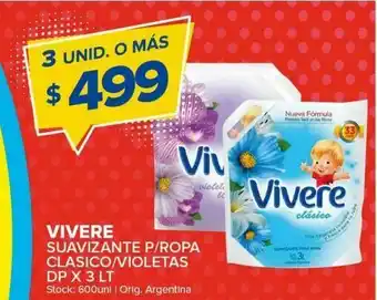 Carrefour Suavizante vivere 3l oferta