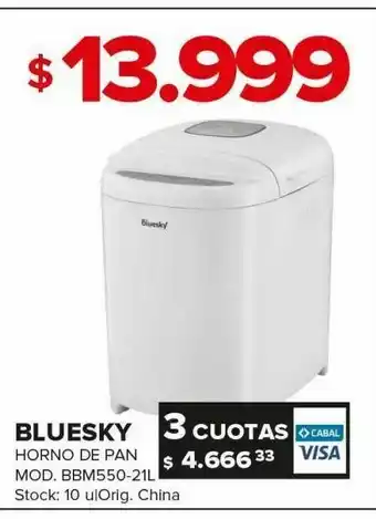 Carrefour Horno de pan bluesky oferta
