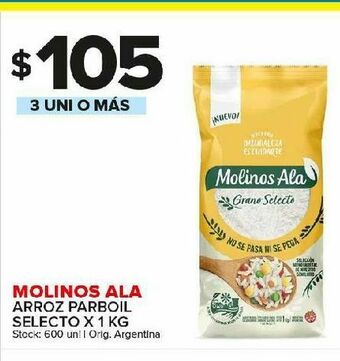 Carrefour Maxi Arroz parboil molinos ala 1kg oferta