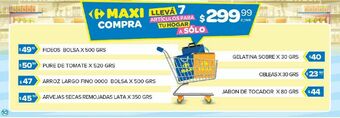 Carrefour Maxi Fideos bolsa x 500g oferta