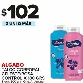 Carrefour Maxi Talco algabo 180g oferta