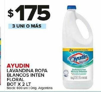 Carrefour Maxi Lavandina ayudin 2l oferta