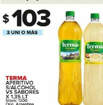 Carrefour Maxi Aperitivo s/alcohol terma 1,35l oferta