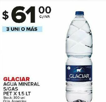 Carrefour Maxi Agua mineral glaciar 1,5l oferta