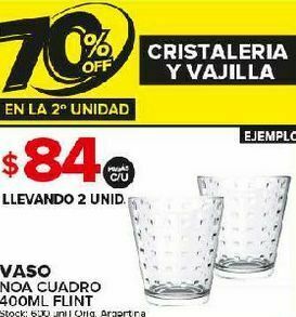 Carrefour Maxi Vaso noa cuadro 400ml oferta
