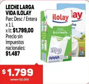 Ilolay leche larga vida