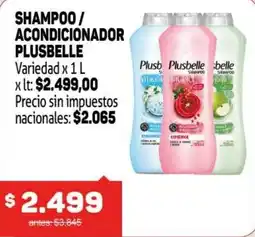 Makro Plusbelle shampoo / acondicionador oferta