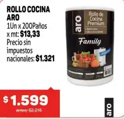 Makro Aro rollo cocina aro oferta