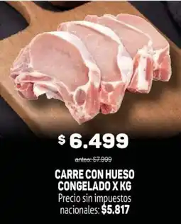 Makro Carre con hueso oferta