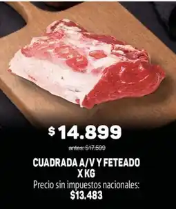 Makro Cuadrada a/v y feteado oferta