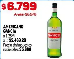 Makro Gancia americano oferta