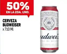 Makro Budweiser cerveza oferta