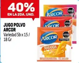 Makro Arcor jugo polvo oferta