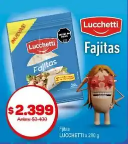 Makro Lucchetti fajitas oferta