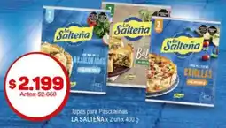 Makro La saltena tapas para pascualinas oferta