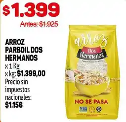 Makro Dos Hermanos arroz parboil oferta