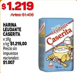 Makro Caserita harina leudante oferta