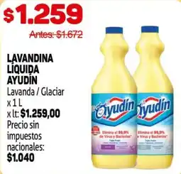 Makro Ayudin lavandina liquida ayudin oferta