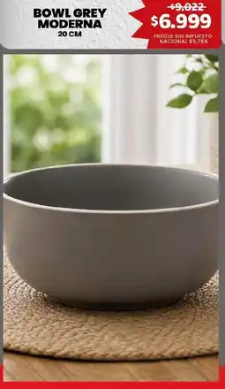 Makro Bowl grey moderna oferta