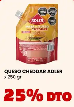 Makro Adler queso cheddar oferta