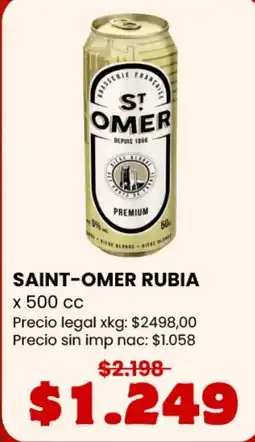 Makro St omer rubia oferta