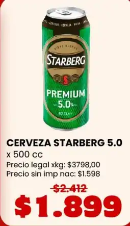 Makro Starberg cerveza premium 5.0 oferta