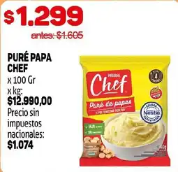 Makro Chef puré papa oferta