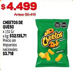 Makro Cheetos cheetos de queso oferta