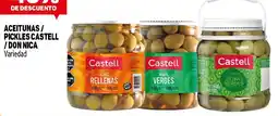 Makro Castell aceitunas / pickles castell / don nica variedad oferta