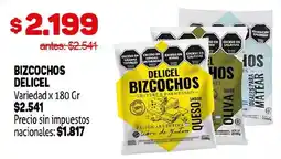 Makro Delicel bizcochos oferta