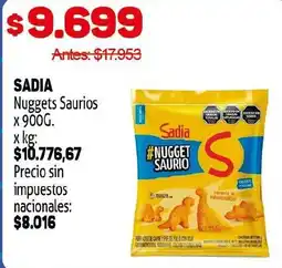 Makro Sadia nuggets saurios oferta