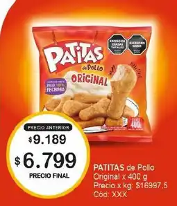 Makro Patitas de pollo original oferta
