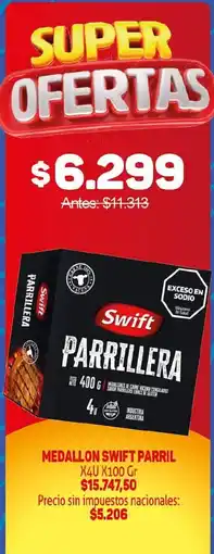 Makro Swift parrillera oferta