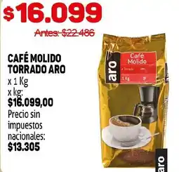 Makro Aro café molido torrado oferta