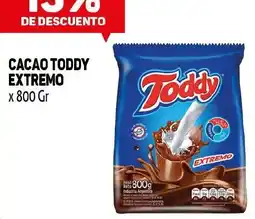 Makro Toddy cacao extremo oferta
