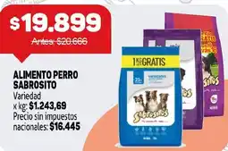 Makro Sabrosito alimento perro oferta