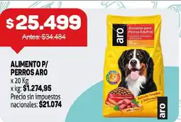 Makro Aro alimento para perros adultos oferta
