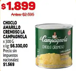 Makro La campagnola choclo cremoso oferta