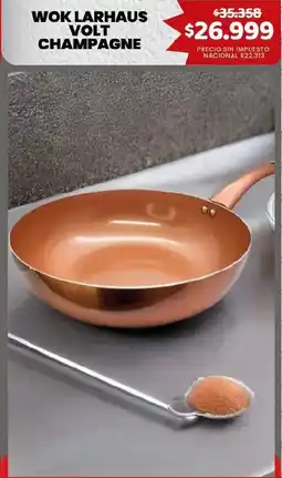 Makro Wok larhaus volt champagne oferta
