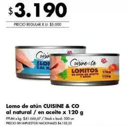 Disco Lomo de atún oferta