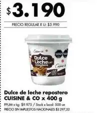 Disco Dulce de leche repostero oferta