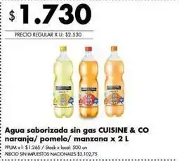 Disco Agua saborizada sin gas oferta