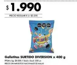 Disco Galletitas surtido oferta